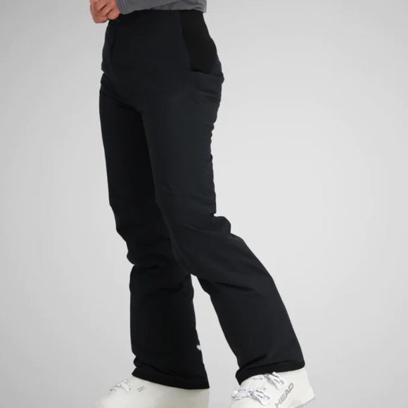 Obermeyer Women's Black Straight Leg Pants - Picture 2 of 9
